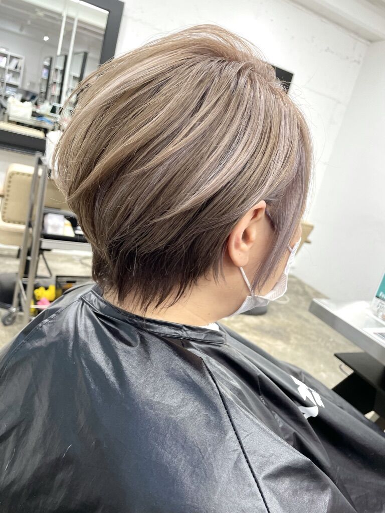 白髪ぼかし