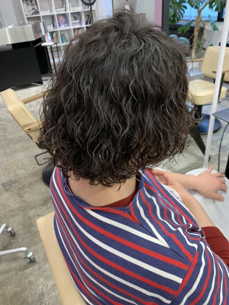 ウェーブパーマ